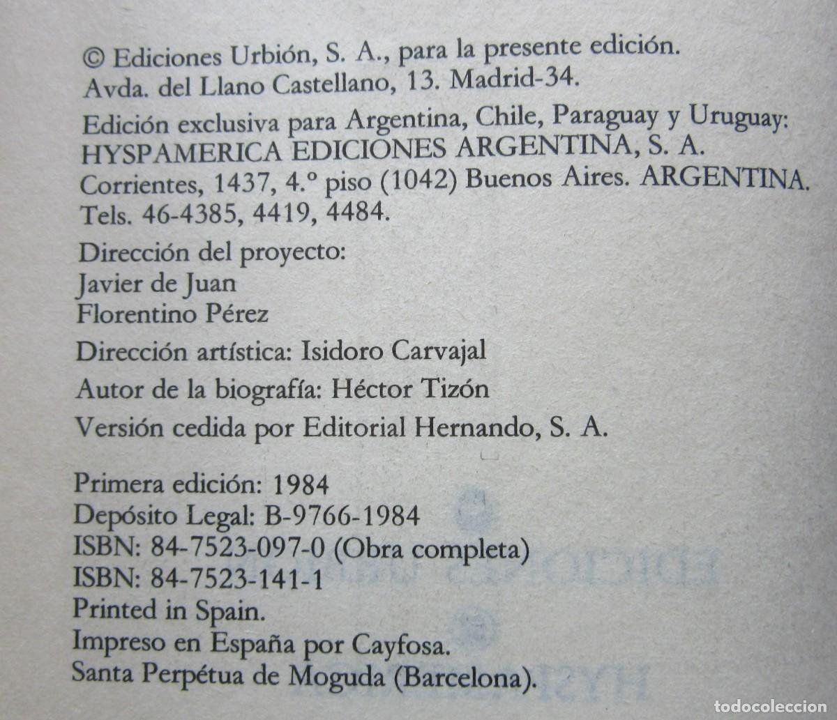 Libros de segunda mano: SHAKESPEARE - BIBLIOTECA HIST&Oacute;RICA - Foto 2