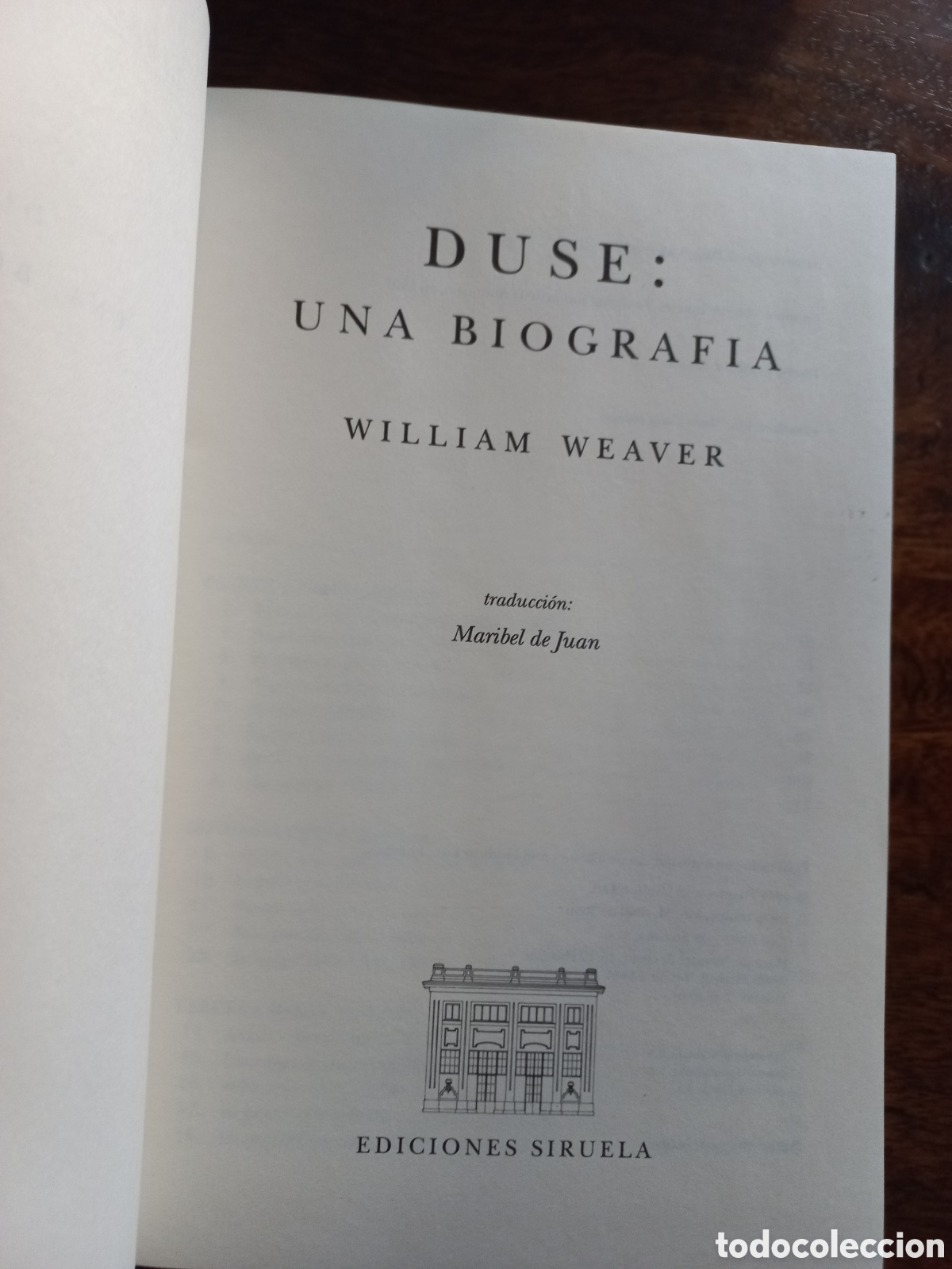 Libros de segunda mano: Duse, William Weaver - Foto 3