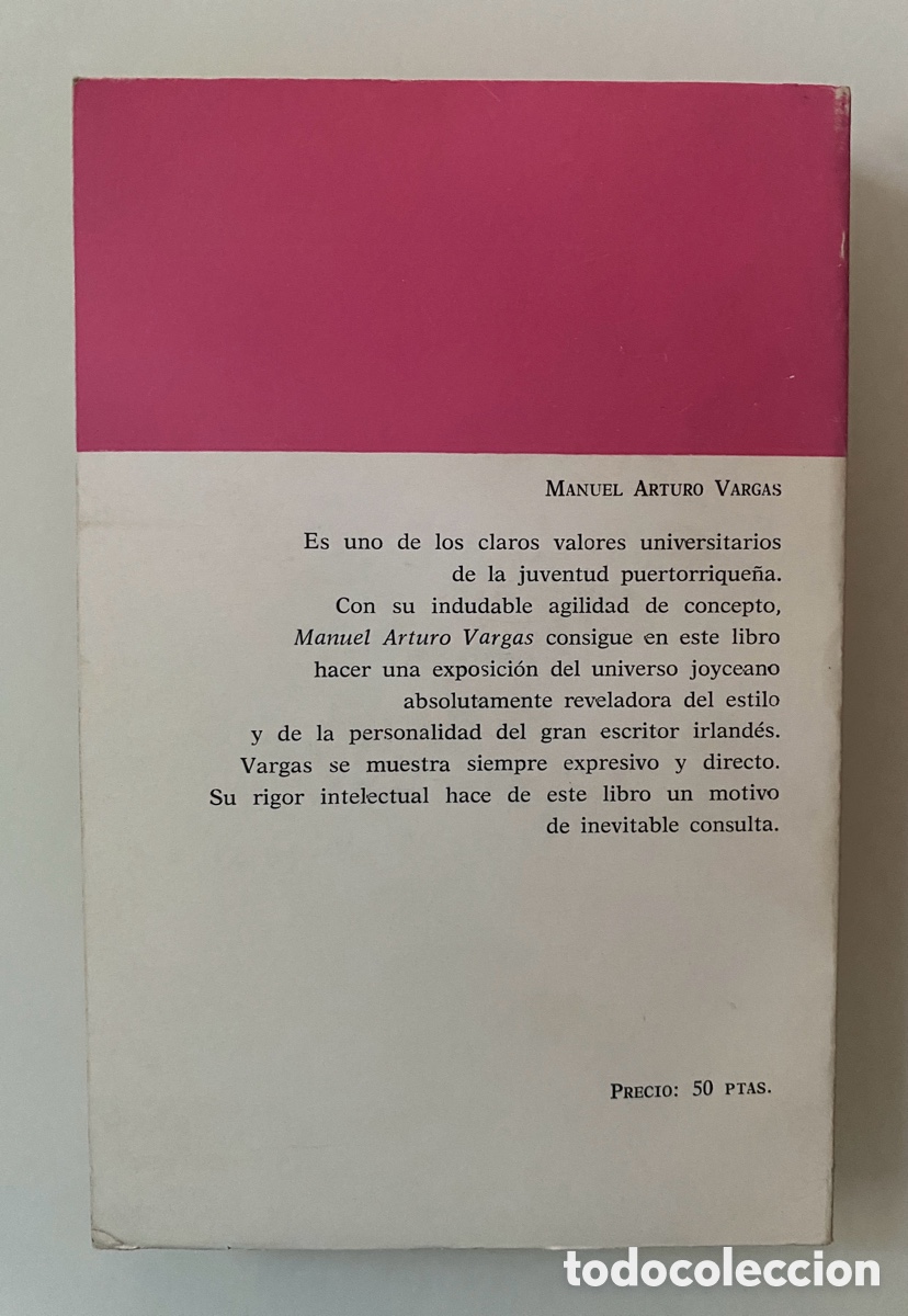 Libros de segunda mano: James Joyce - VARGAS, Manuel Arturo - Foto 2