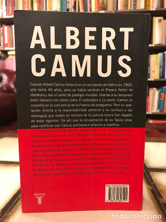 Libros de segunda mano: Albert Camus. Herbert R. Lottman. - Foto 2