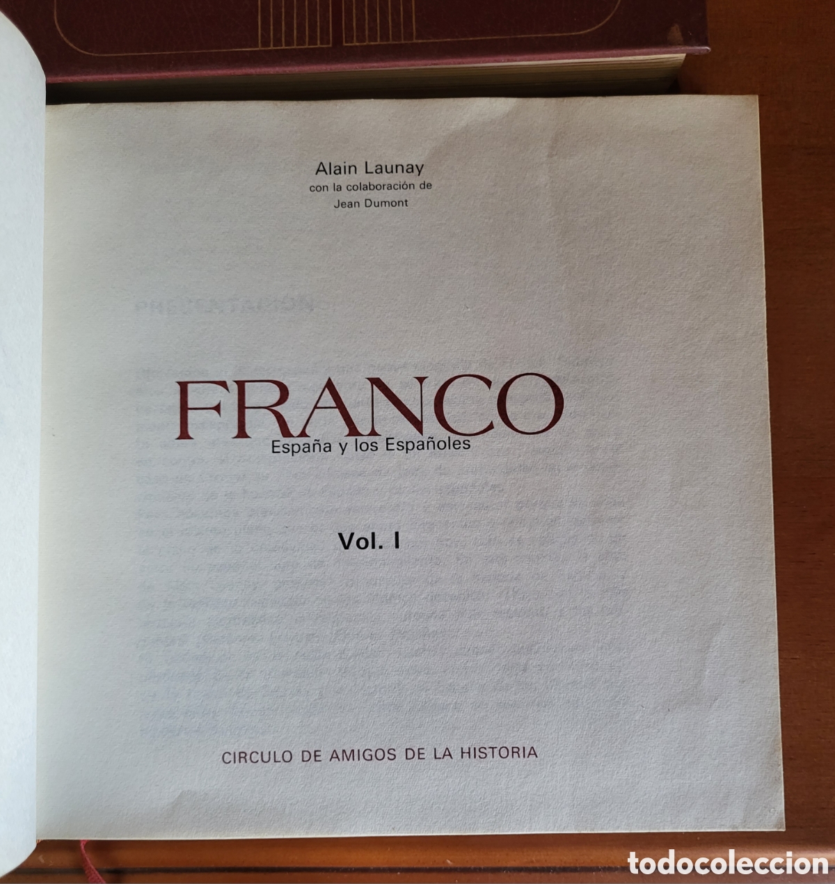 Libros de segunda mano: FRANCO 2 Tomos/Alain Launay - Foto 3