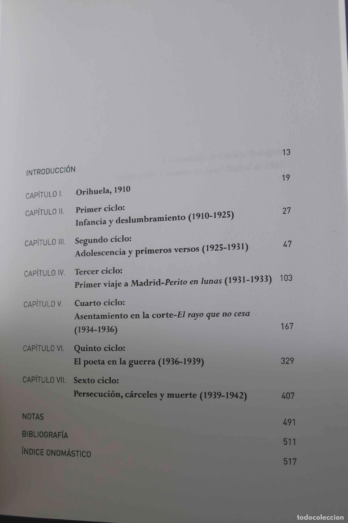 Libros de segunda mano: Miguel Hern&aacute;ndez. Jos&eacute; Luis V. Ferris - Foto 2