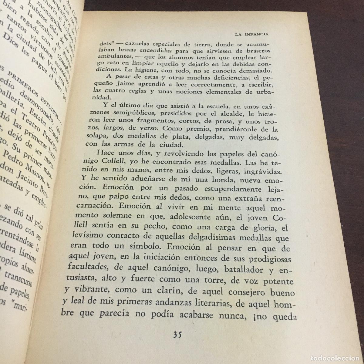 Libros de segunda mano: El Can&oacute;nigo Collell. REF: 1236 - Foto 2
