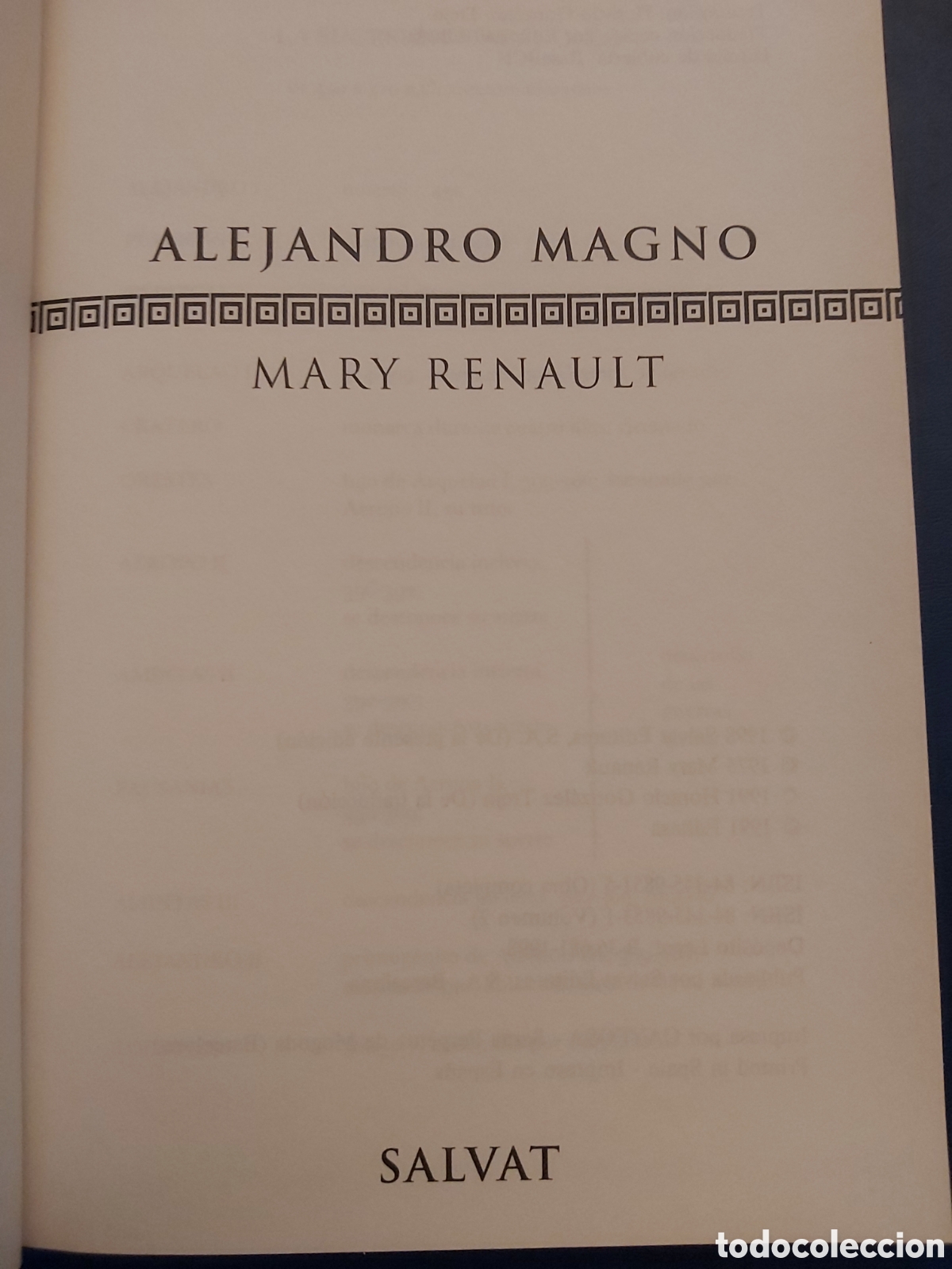 Libros de segunda mano: ALEJANDRO MAGNO # M. RENAULT # E. SALVAT # 1998 - Foto 2