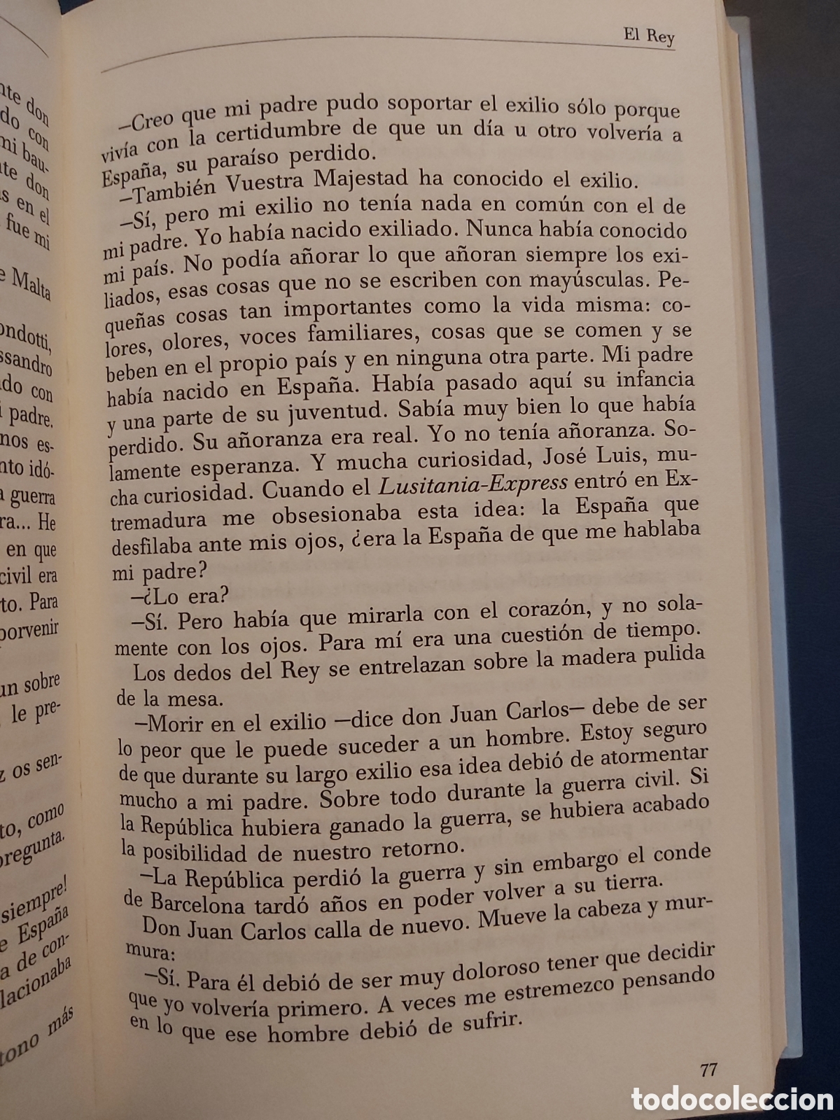 Libros de segunda mano: EL REY # J. LUIS DE VILALLONGA # E. SALVAT # 1995 - Foto 4