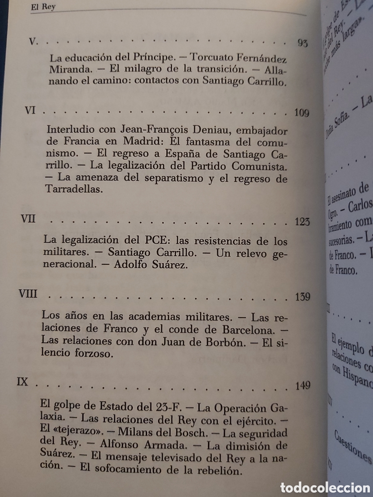 Libros de segunda mano: EL REY # J. LUIS DE VILALLONGA # E. SALVAT # 1995 - Foto 8