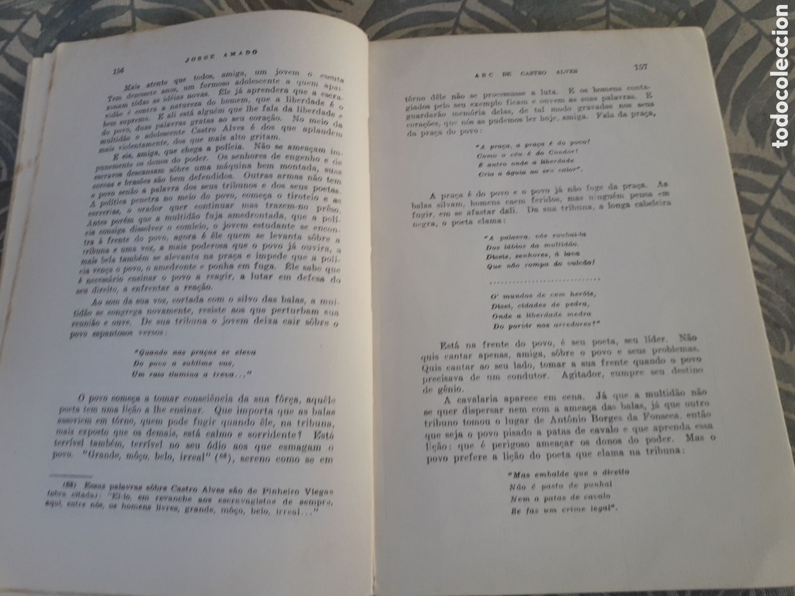 Libros de segunda mano: ABC DE CASTRO ALVES, JORGE AMADO, - Foto 4