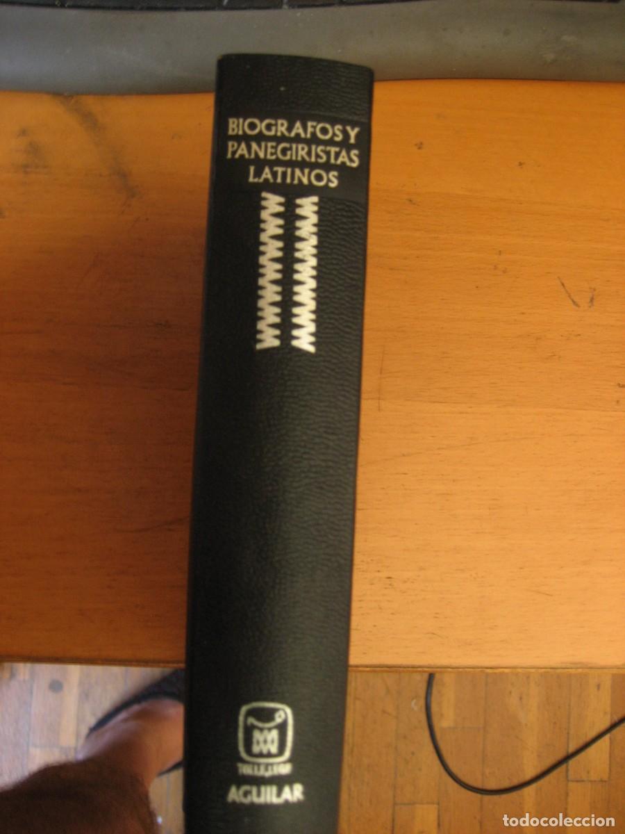 Libri di seconda mano: Bi&oacute;grafos y panegiristas latinos