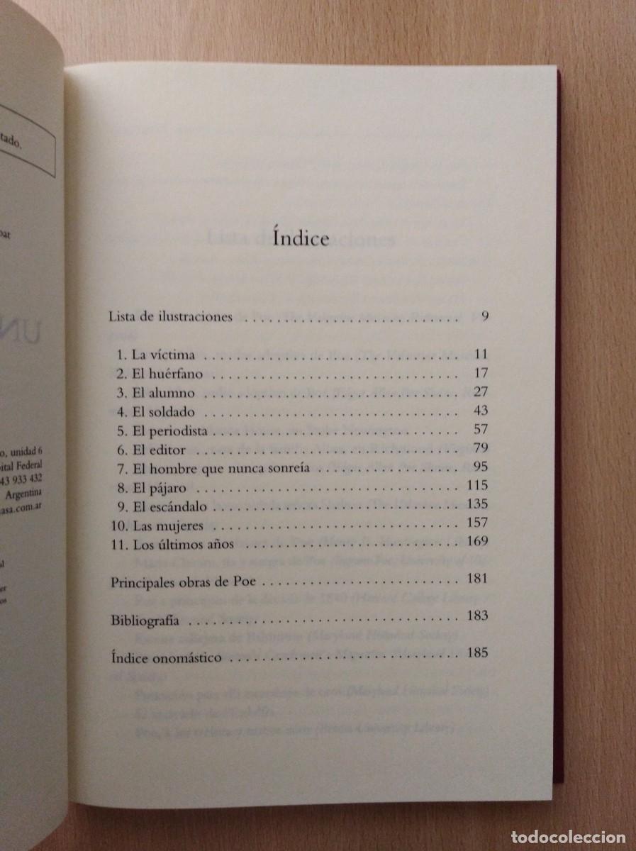 Libros de segunda mano: POE. UNA VIDA TRUNCADA. Peter Ackroyd. Edhasa - Foto 6