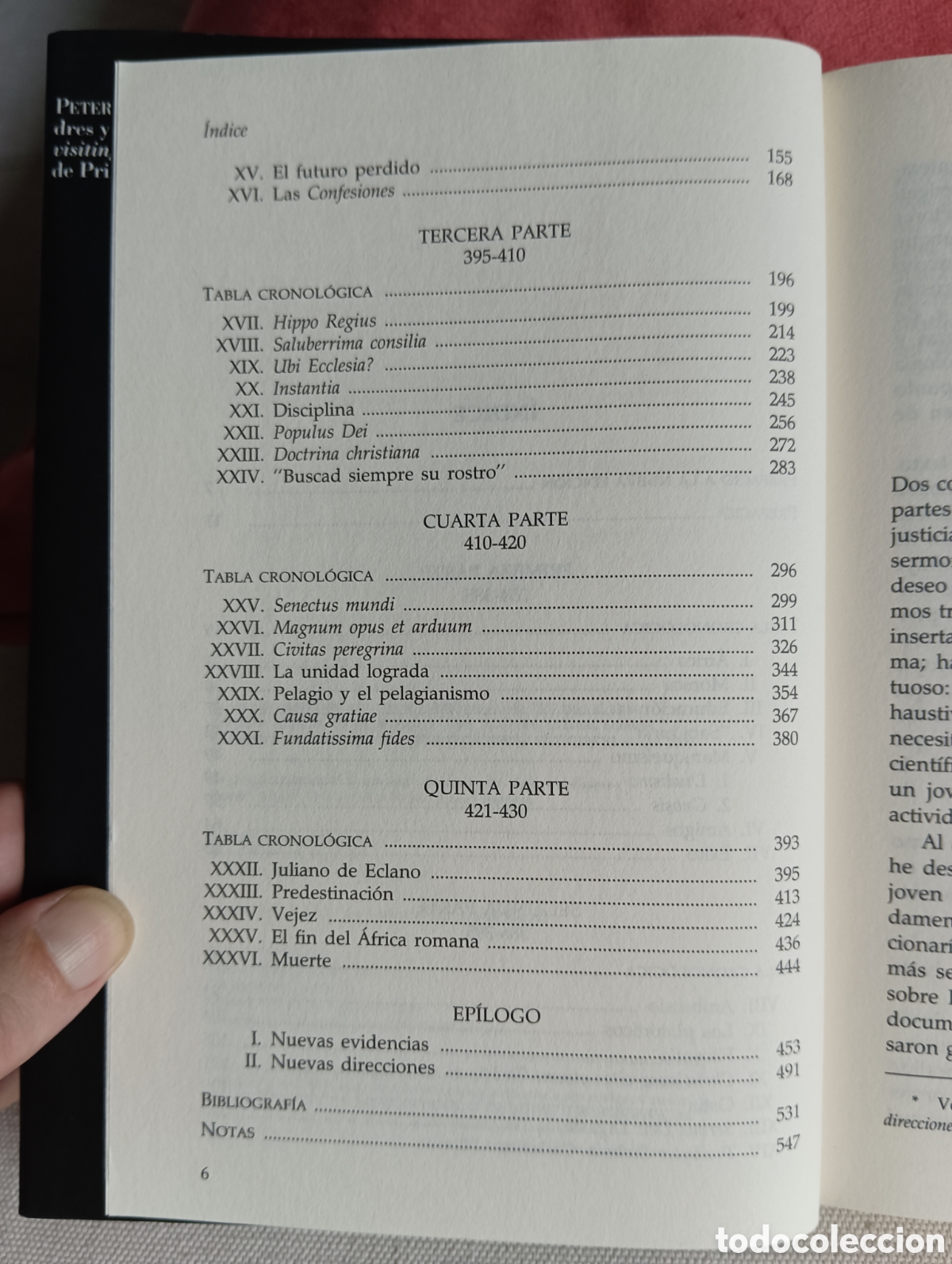 Libros de segunda mano: Agust&iacute;n de Hipona - Peter Brown - Foto 5