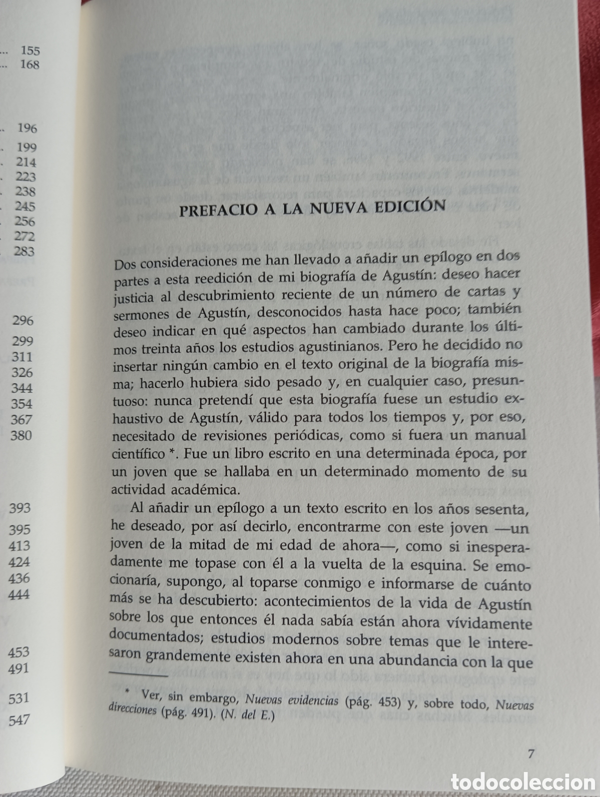 Libros de segunda mano: Agust&iacute;n de Hipona - Peter Brown - Foto 6