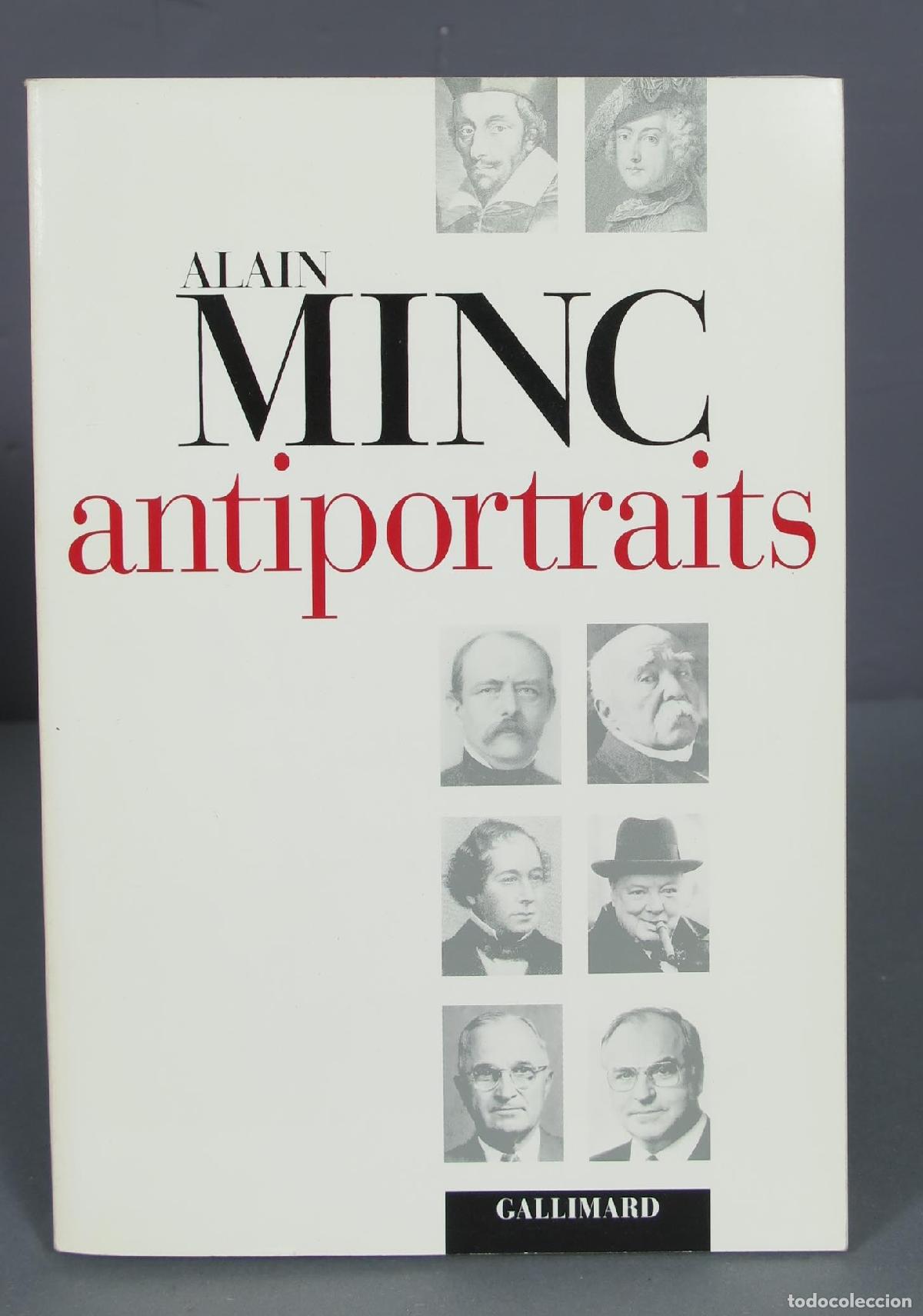 Libros de segunda mano: Antiportraits. Alain Minc - Foto 1