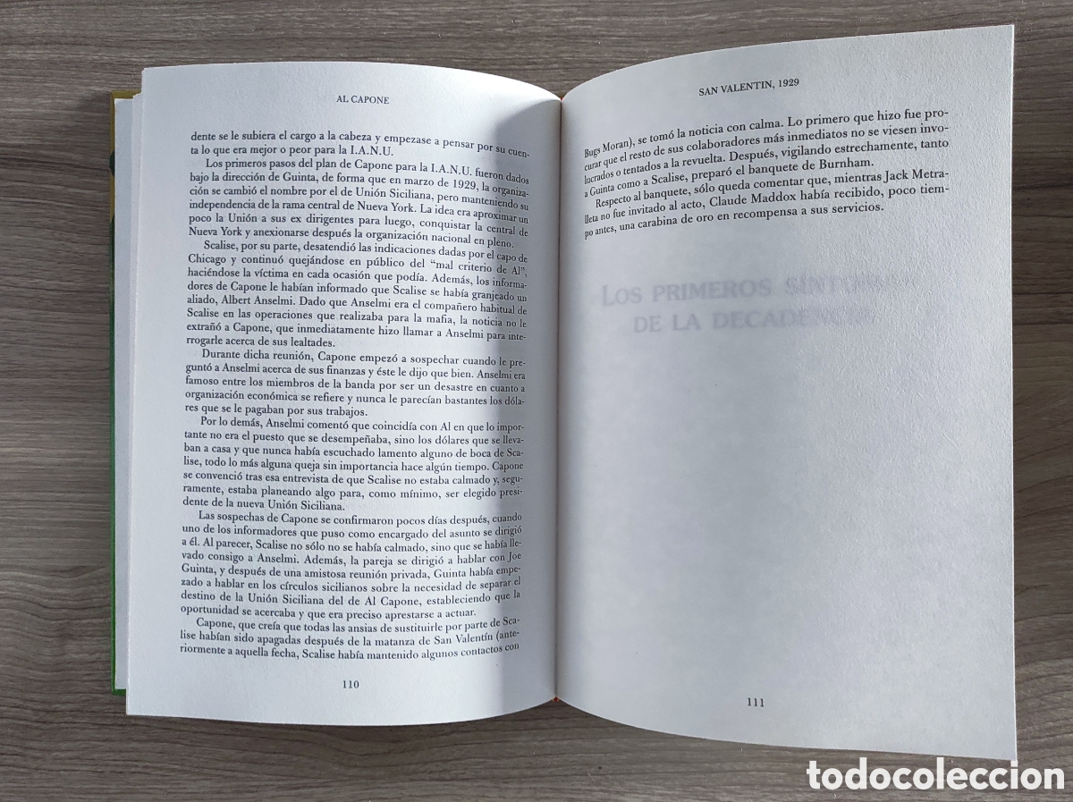 Libros de segunda mano: ~ LIBRO DE AL CAPONE, EDICIONES RUEDA 2002 ~ - Foto 2