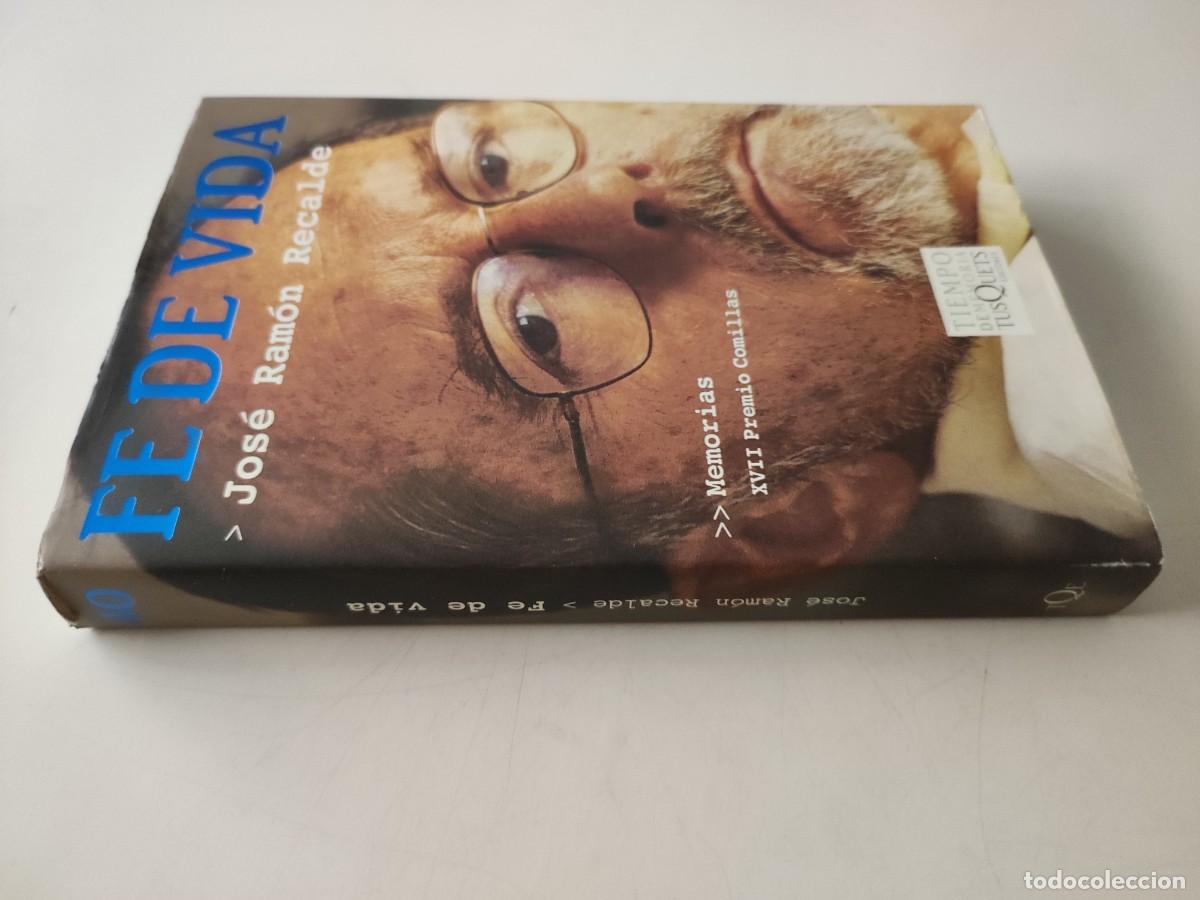 Libros de segunda mano: De de vida. Jos&eacute; Ram&oacute;n Recalde. - Foto 3