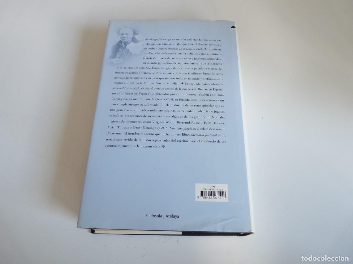 Libros de segunda mano: Autobiograf&iacute;a Gerald Brenan - Foto 3