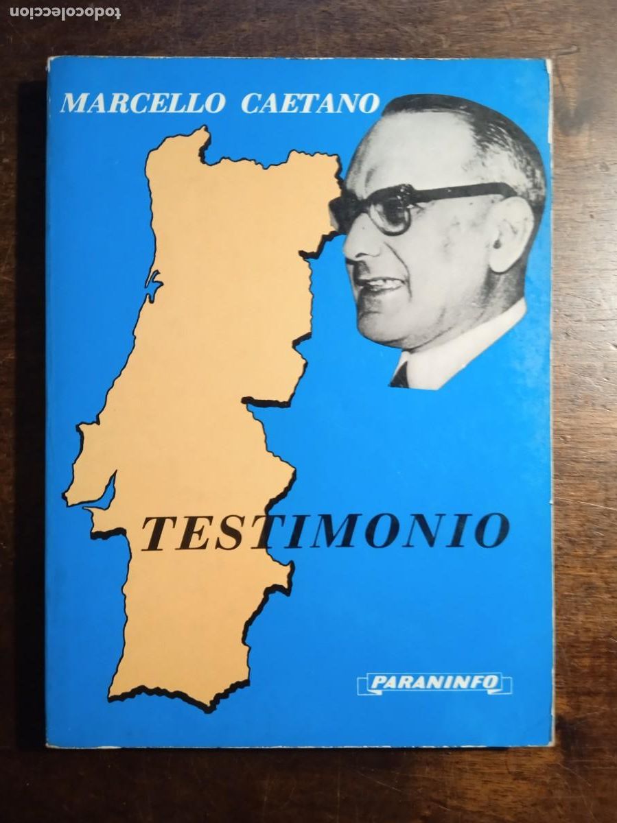 Libros de segunda mano: Marcelo Caetano. TESTIMONIO. - Foto 1