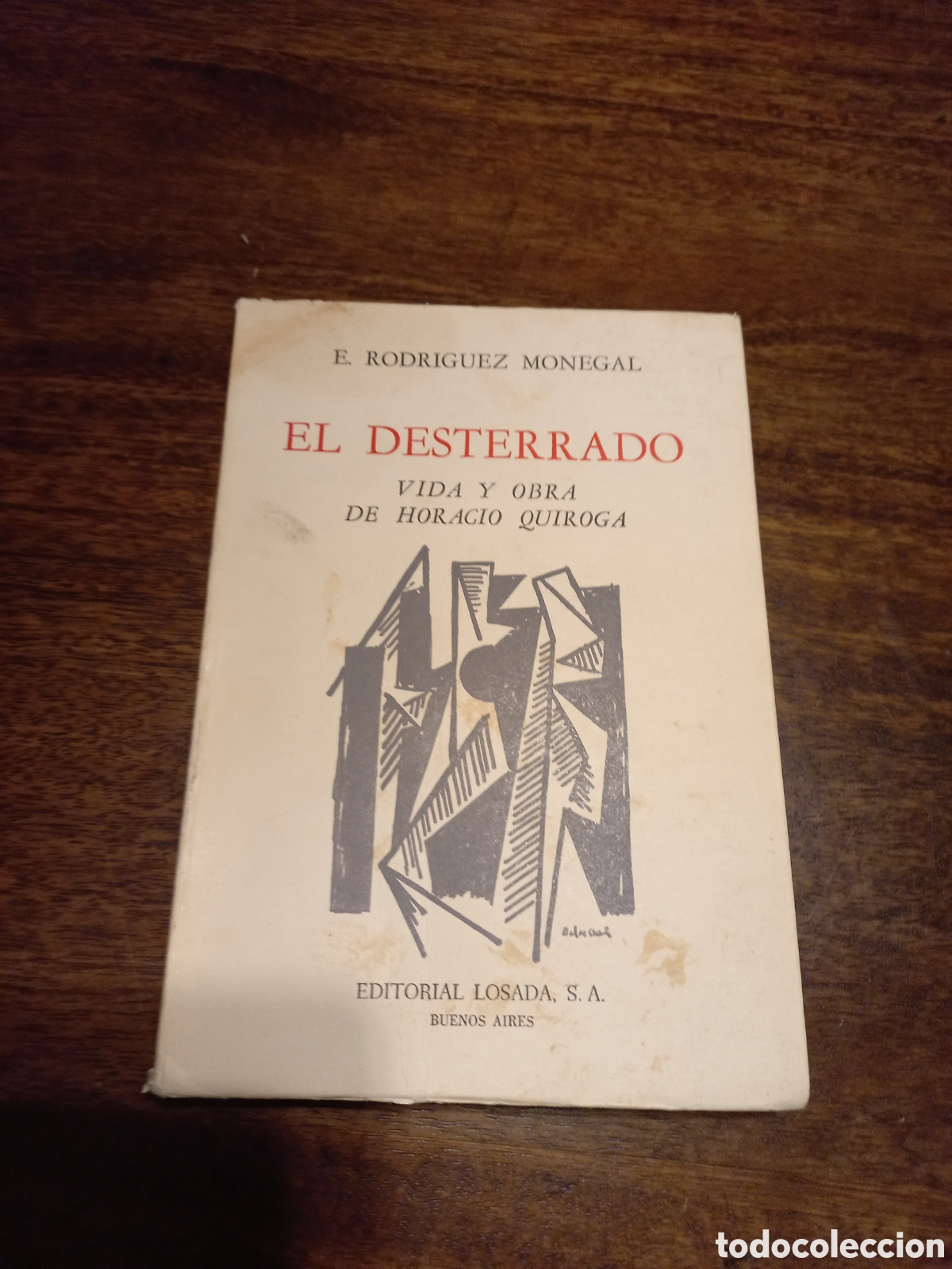 Libros de segunda mano: El desterrado, Emir Rodr&iacute;guez Monegal - Foto 1