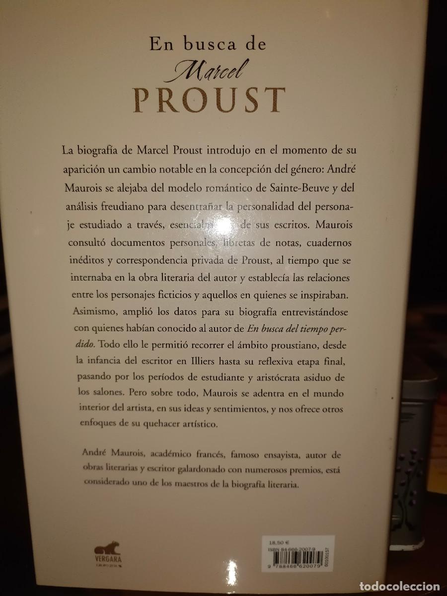 Libros de segunda mano: EN BUSCA DE MARCEL PROUST - Foto 3