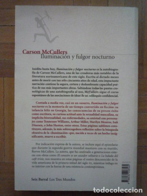 Libros de segunda mano: Iluminaci&oacute;n y fulgor nocturno - Carson McCullers - Foto 2