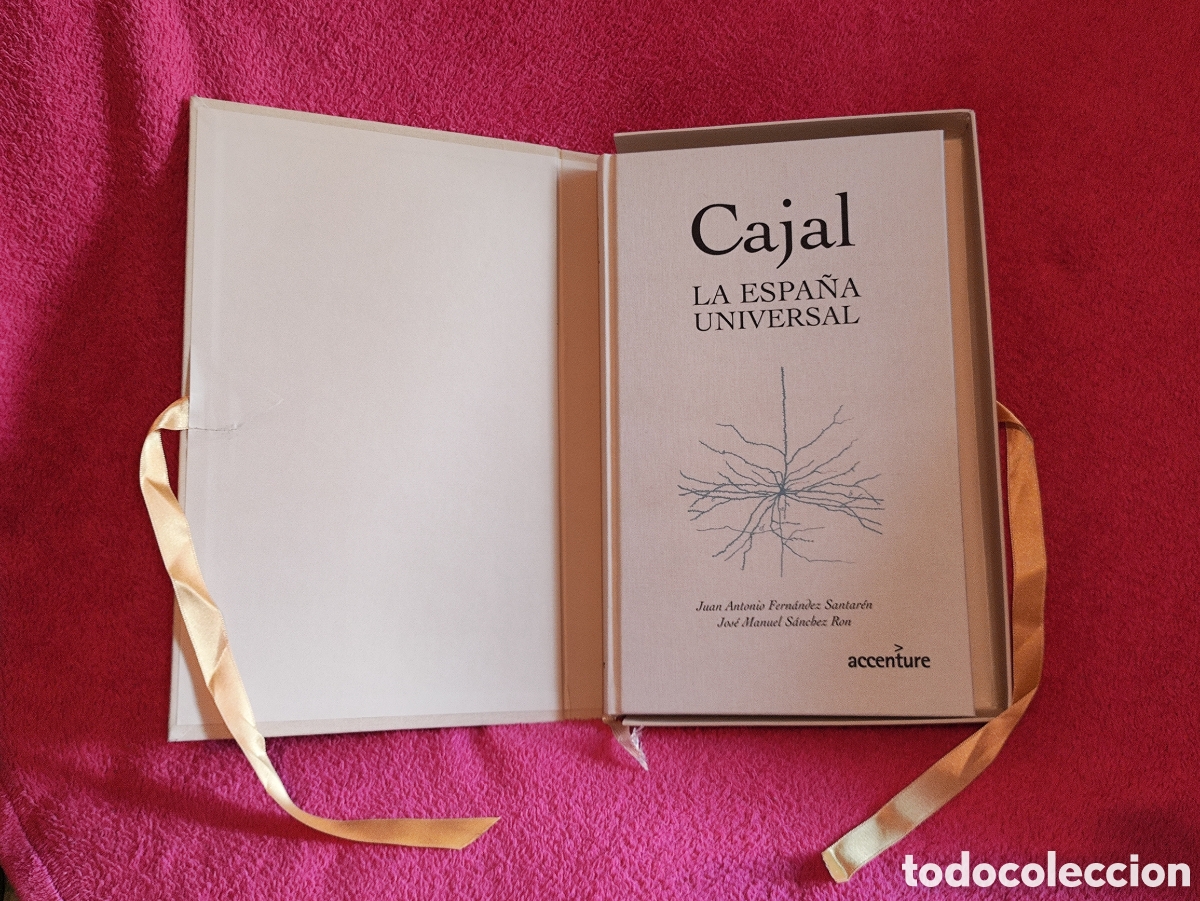 Libros de segunda mano: CAJAL. LA ESPA&Ntilde;A UNIVERSAL. Edit. ACCENTURE. 2010 - Foto 3