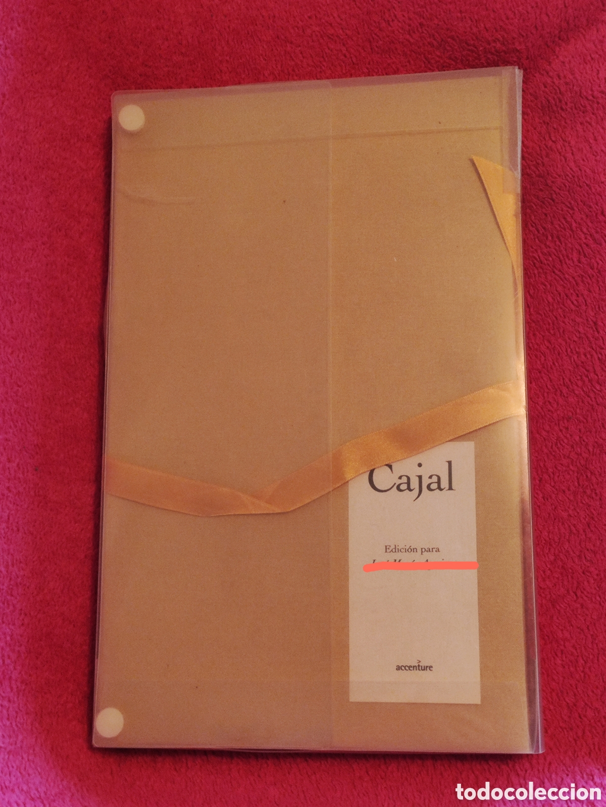 Libros de segunda mano: CAJAL. LA ESPA&Ntilde;A UNIVERSAL. Edit. ACCENTURE. 2010 - Foto 1