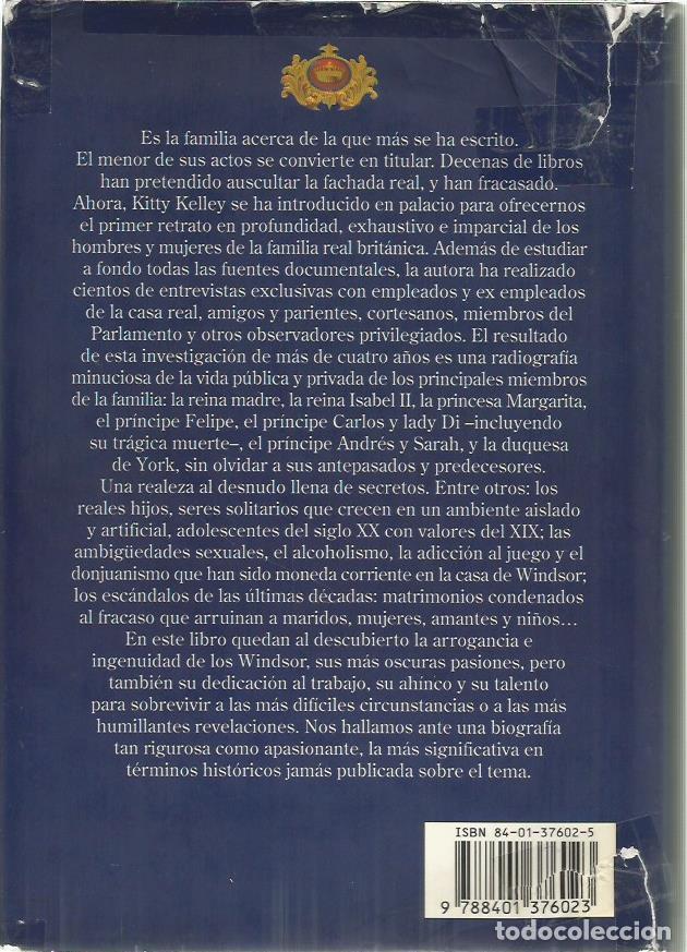 Libros de segunda mano: Los Windsor - Kelley, Kitty - Foto 3