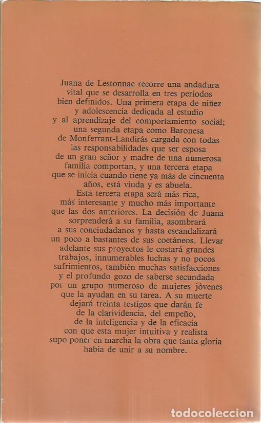 Libros de segunda mano: Juana de Lestonnac - Puncel, Maria - Foto 4