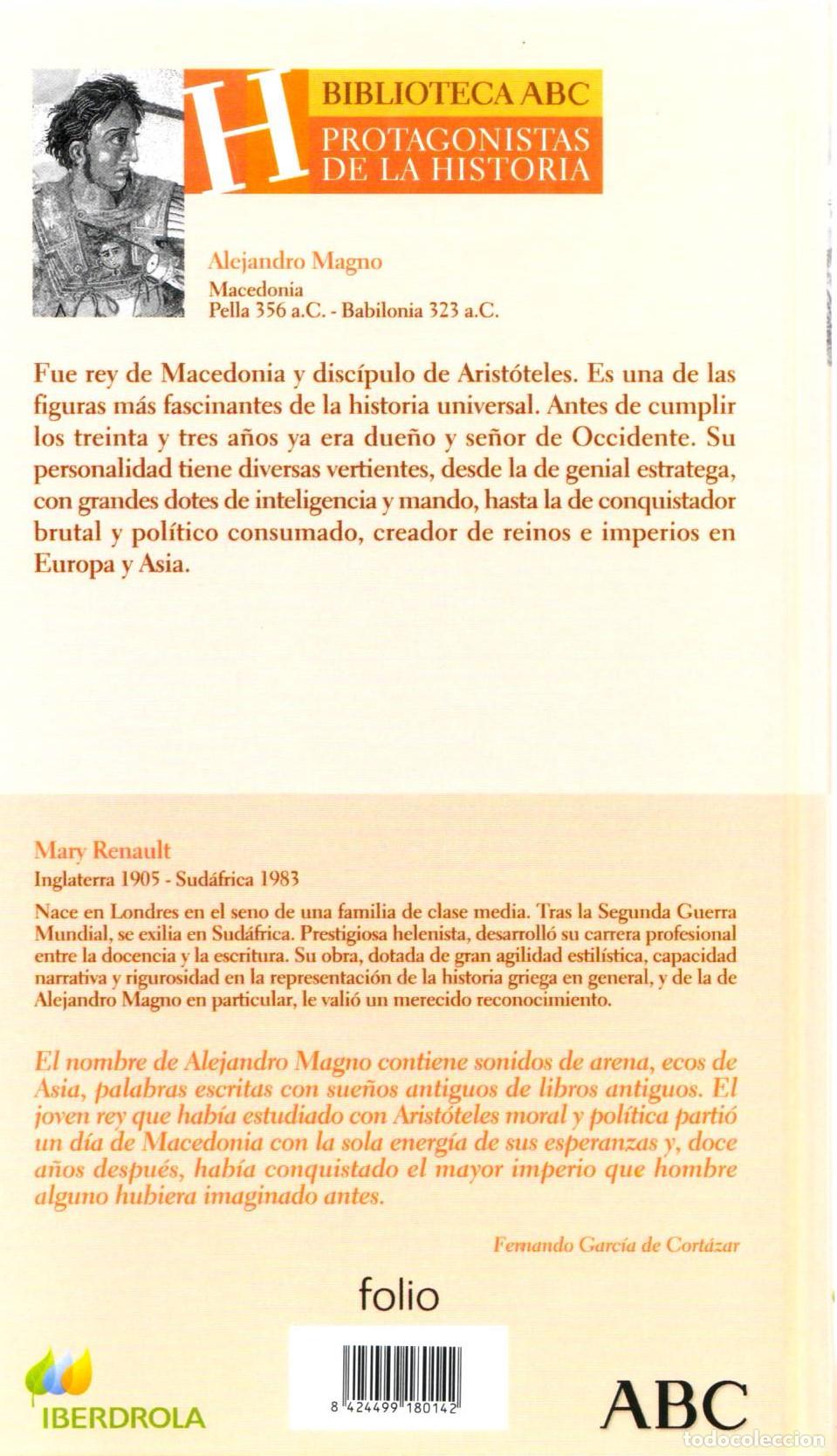 Libros de segunda mano: Alejandro Magno - Renault, Mary - Foto 2