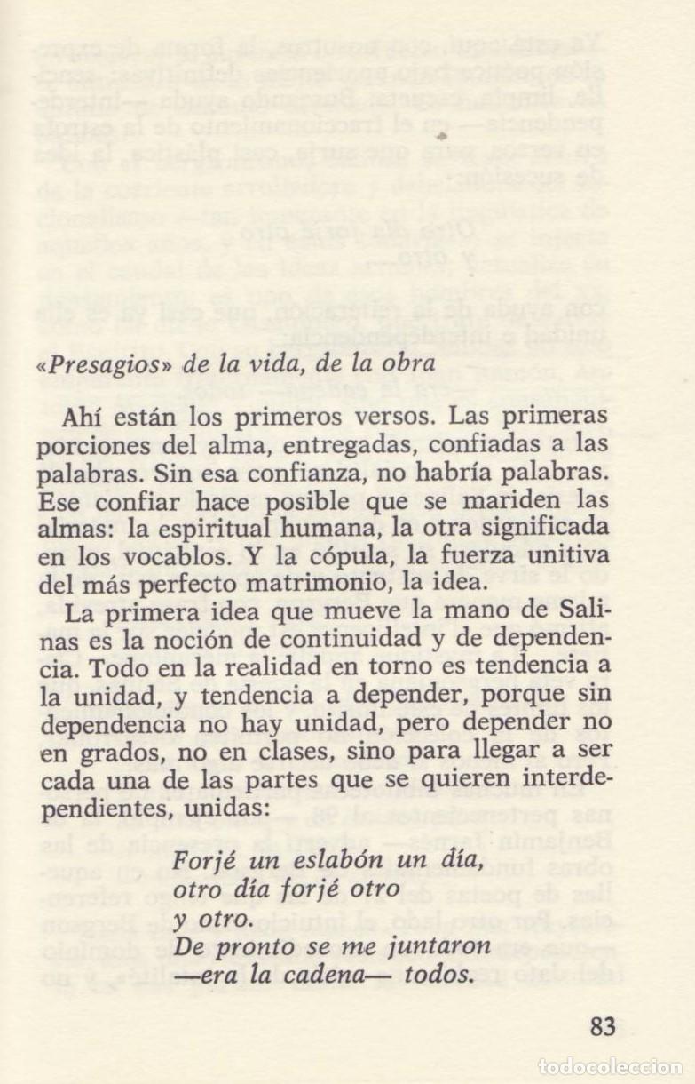 Libros de segunda mano: Pedro Salinas - Vila Selma, Jose - Foto 2