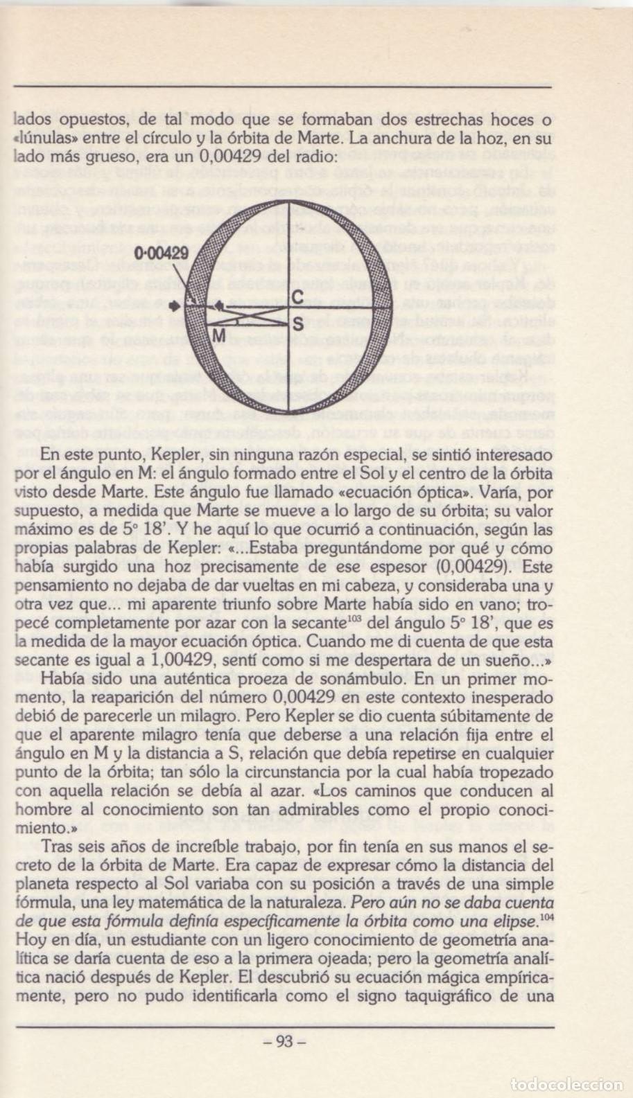 Libros de segunda mano: Kepler - Koestler, Arthur - Foto 2