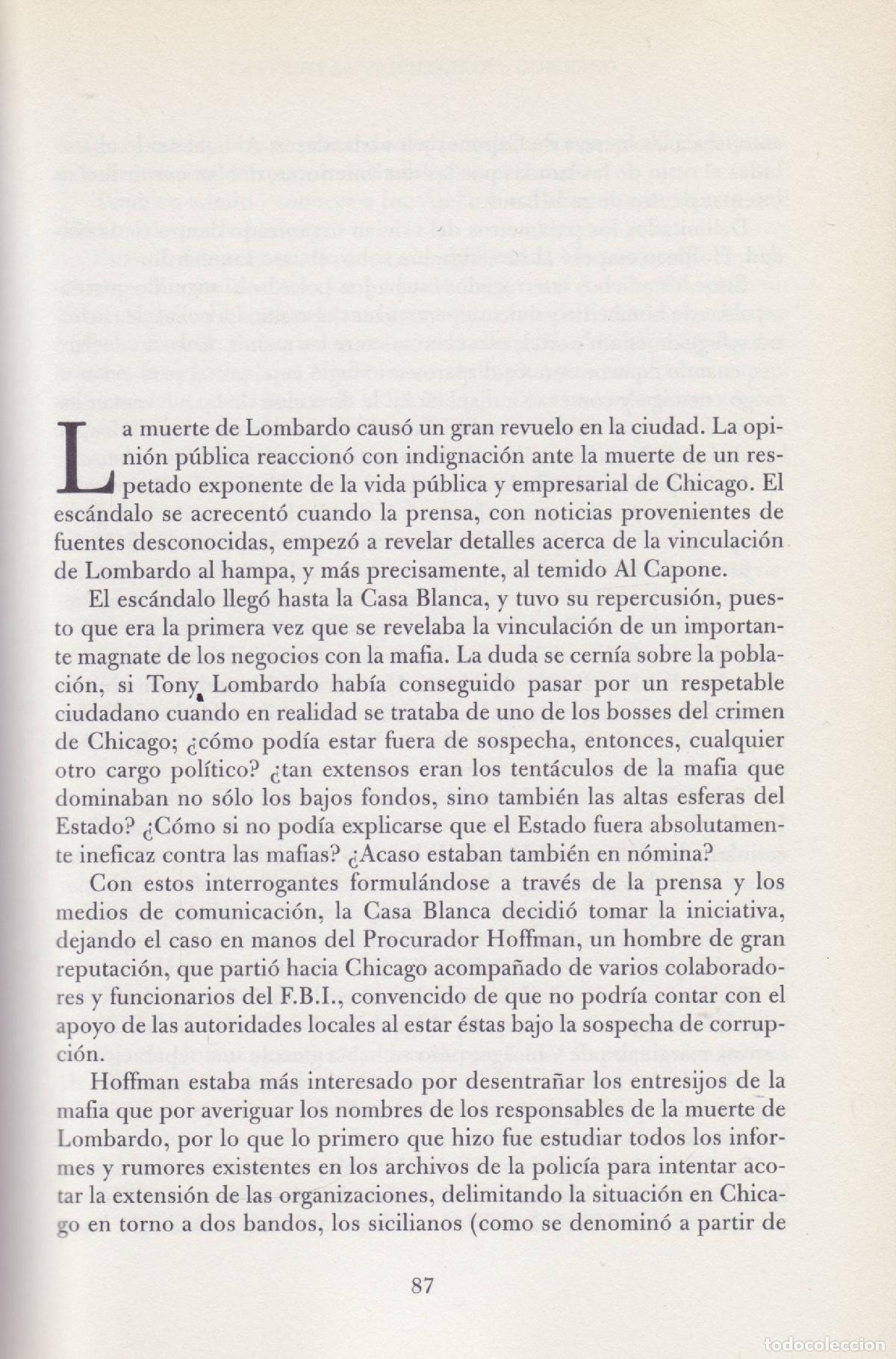 Libros de segunda mano: Al Capone - Varios autores - Foto 2