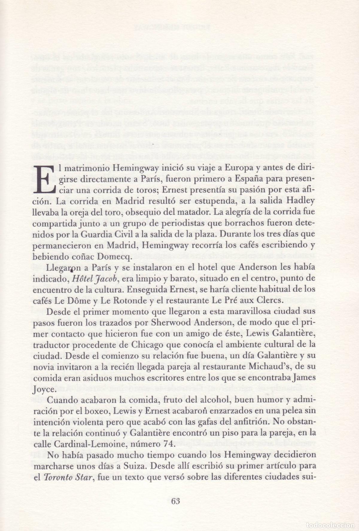 Libros de segunda mano: Ernest Hemingway - Varios autores - Foto 3