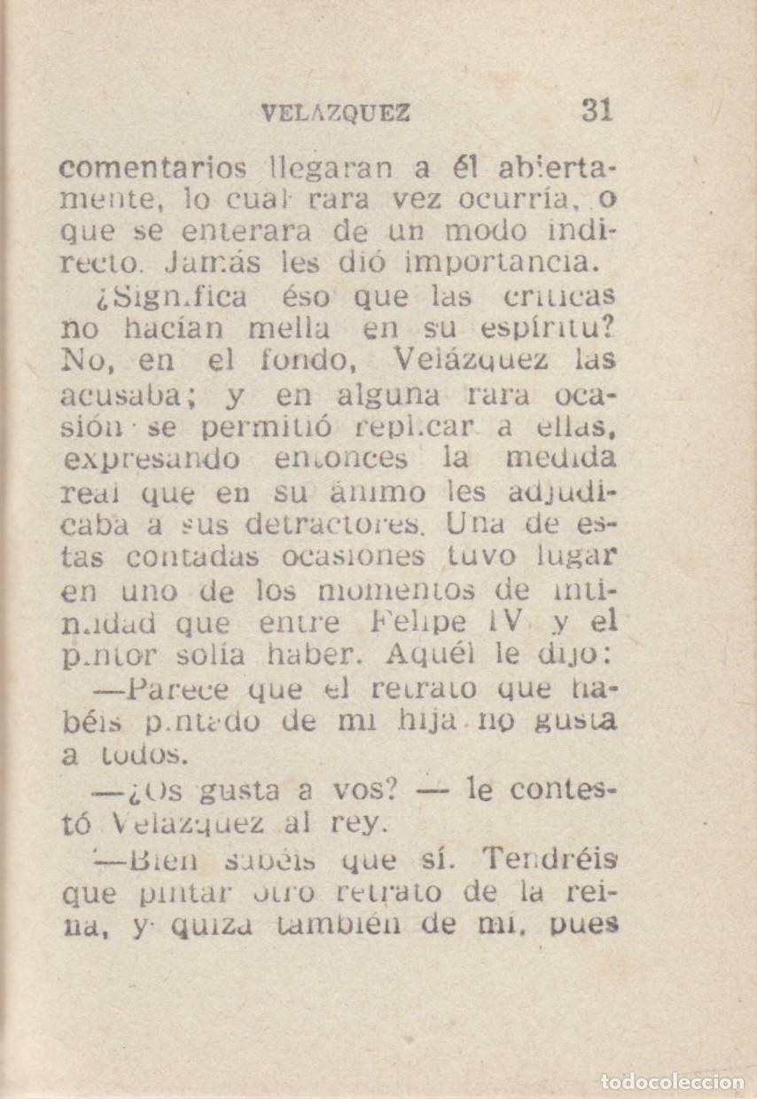 Libros de segunda mano: Velazquez - Virgili, Pablo - Foto 2