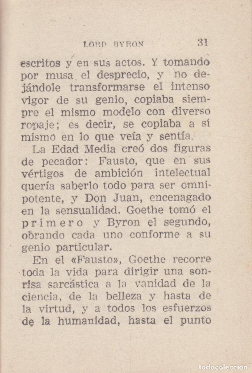 Libros de segunda mano: Lord Byron - Kramskoi, Miguel - Foto 2