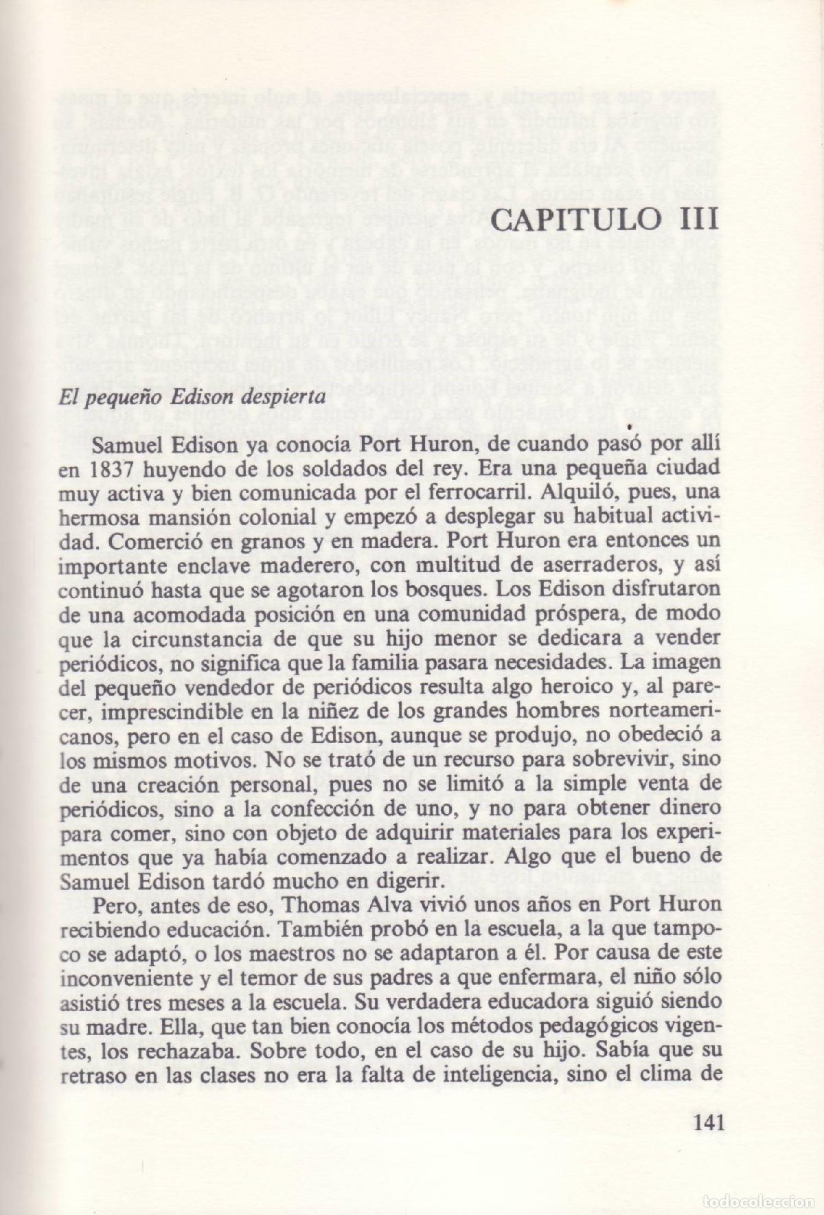 Libros de segunda mano: Einstein/Edison - Revilla, Federico - Foto 2