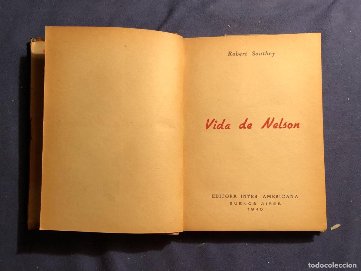 Libros de segunda mano: ROBERT SOUTHEY: - VIDA DE NELSON - (1945) - Foto 2