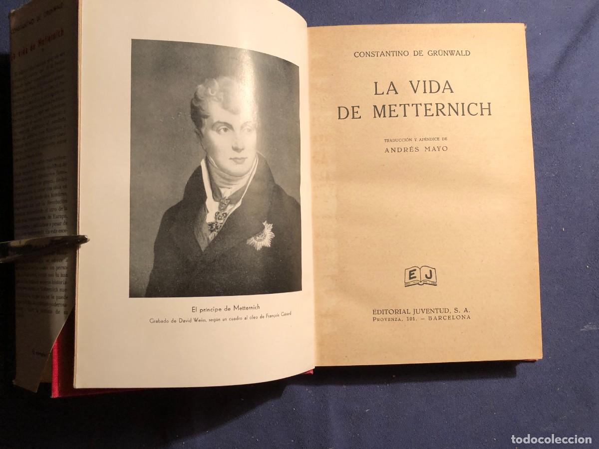 c. de grünwald: - la vida de metternich - (1942 - Buy Used books with biographies on todocoleccion
