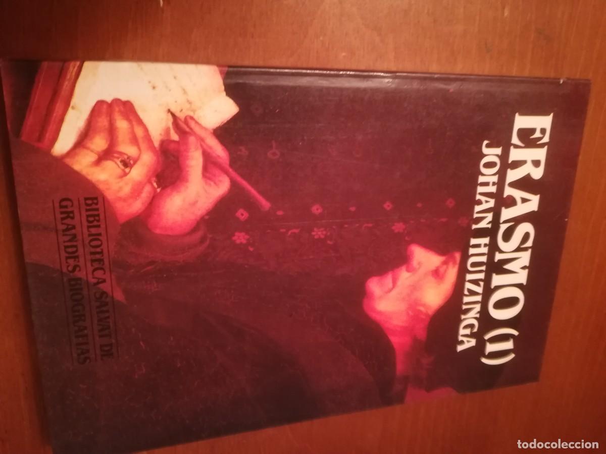 Libros de segunda mano: ERASMO / JOHAN HUIZINGA / EVA 019 / SALVAT - Foto 1