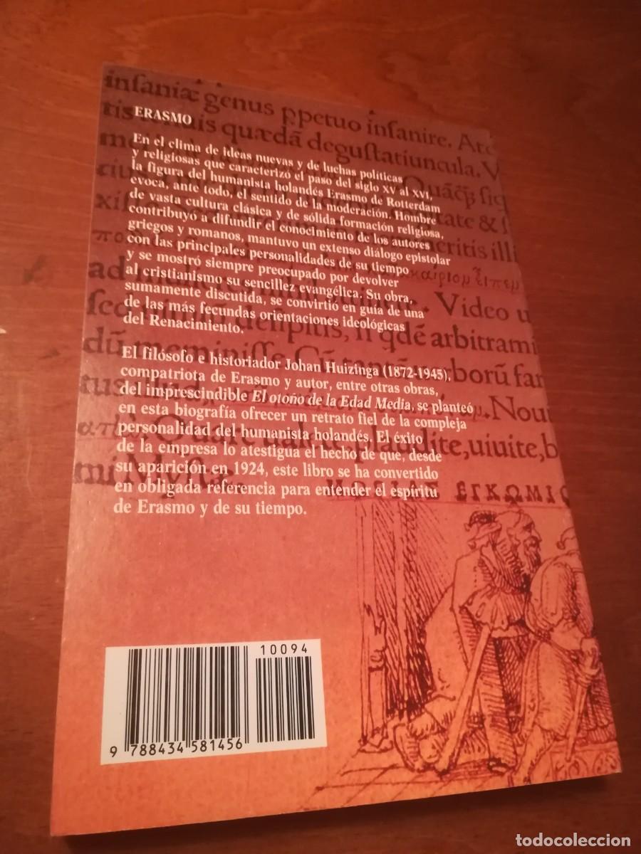 Libros de segunda mano: ERASMO / JOHAN HUIZINGA / EVA 019 / SALVAT - Foto 7