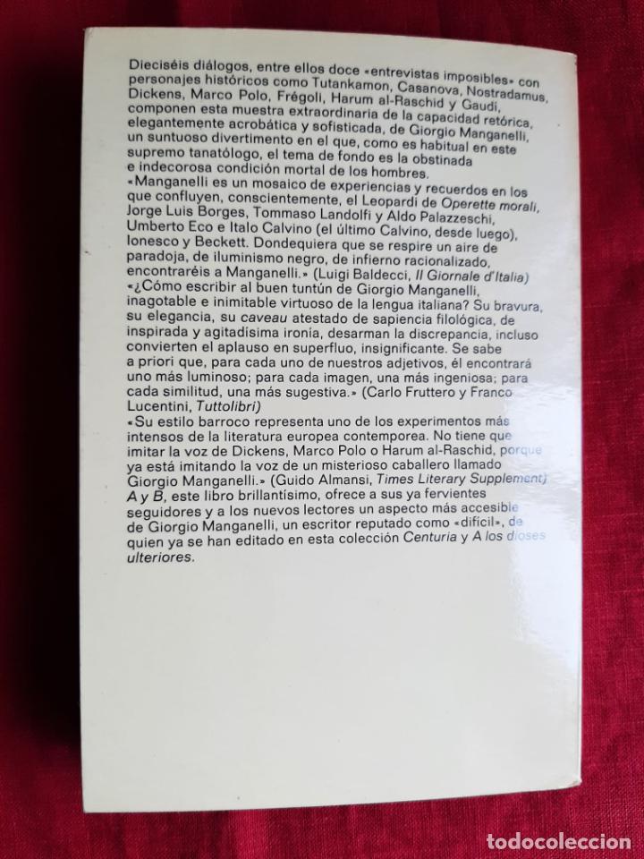 Libros de segunda mano: A y B - Manganelli, Giorgio - Foto 2