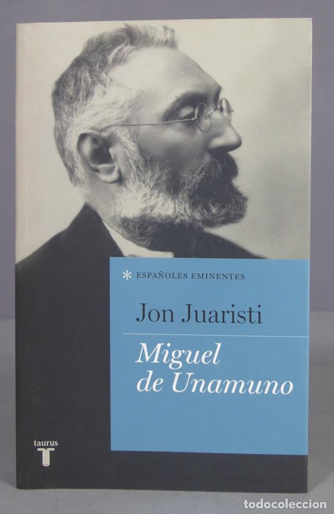 Libros de segunda mano: Miguel de Unamuno. Jon Juaristi - Foto 1
