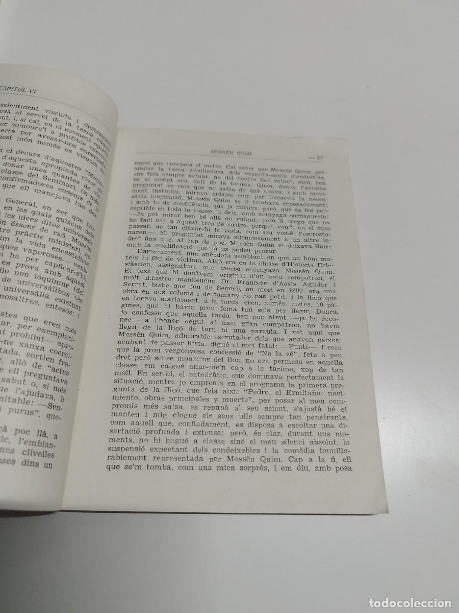 Libros de segunda mano: MEMORIES DUN PANISSAIRE. - Foto 4