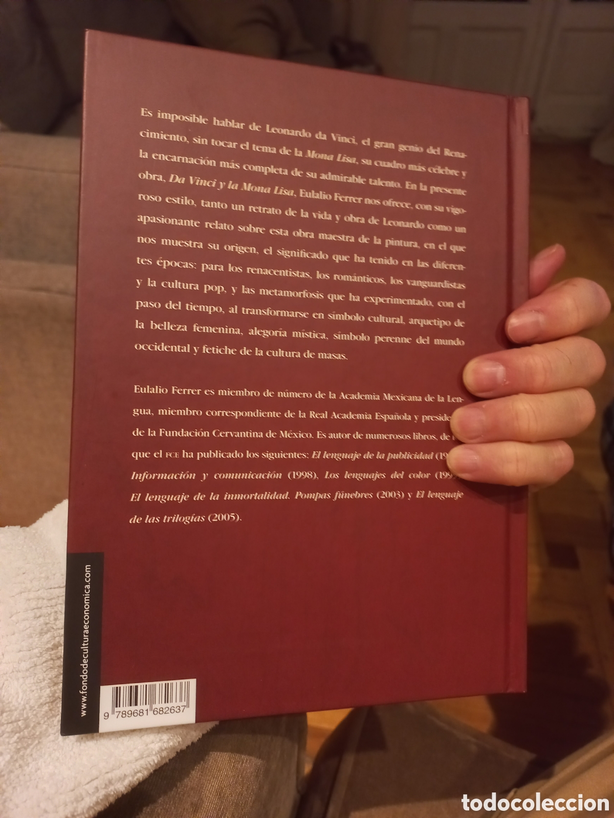 Libros de segunda mano: Da Vinci y la Mona Lisa, Eulalio Ferrer - Foto 2