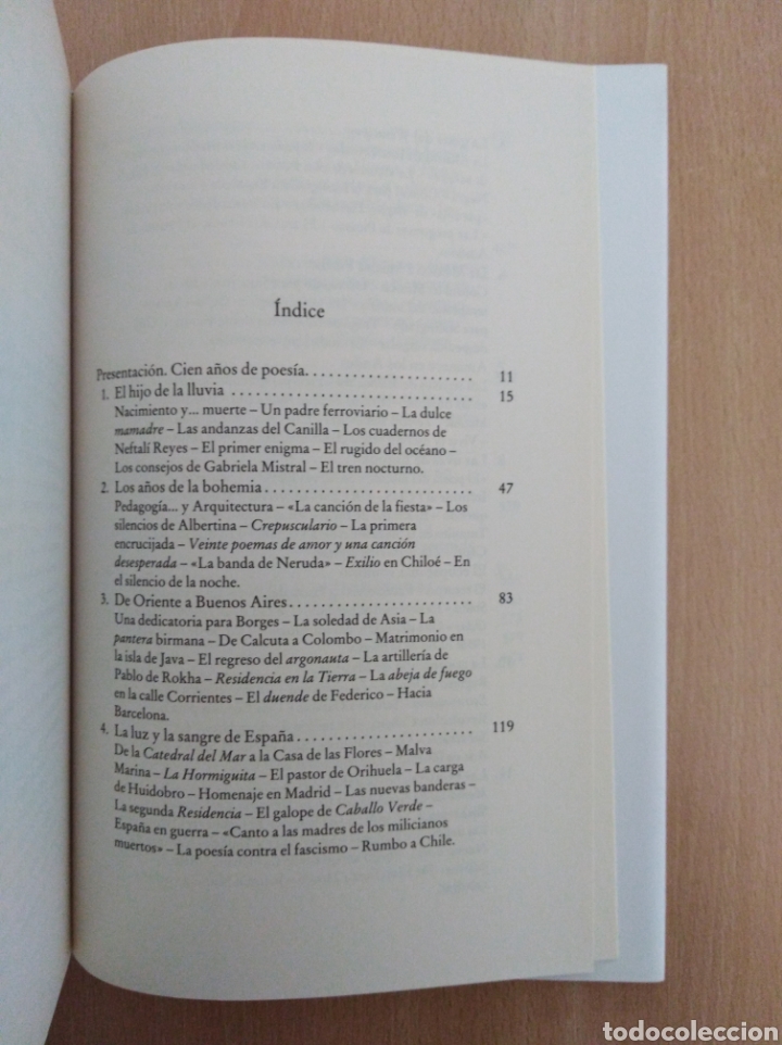Libros de segunda mano: NERUDA. Mario Amor&oacute;s. - Foto 4
