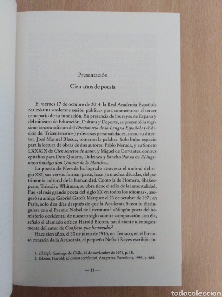 Libros de segunda mano: NERUDA. Mario Amor&oacute;s. - Foto 7