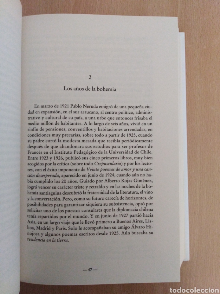 Libros de segunda mano: NERUDA. Mario Amor&oacute;s. - Foto 9