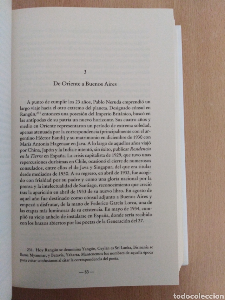 Libros de segunda mano: NERUDA. Mario Amor&oacute;s. - Foto 10