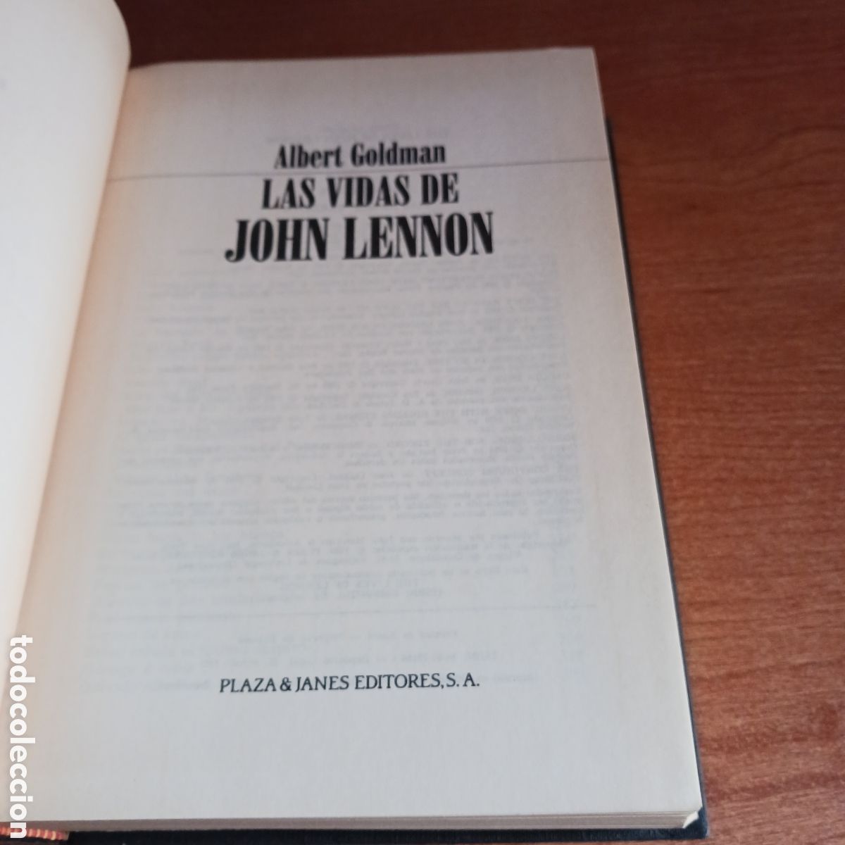 Libros de segunda mano: Las Vidas de John Lennon de Albert Goldman - Foto 2