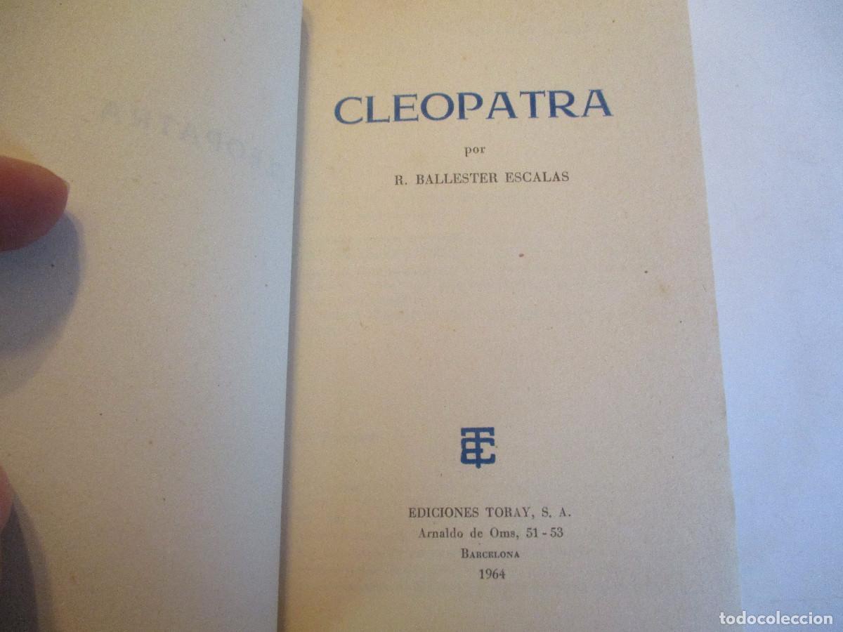 Libros de segunda mano: R. BALLESTER ESCALAS Cleopatra W24003 - Foto 2