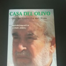 Libros de segunda mano: CASA DEL OLIVO. AUTOBIOGRAFÍA (1949-2003). CARLOS CASTILLA DEL PINO. TUSQUETS 2004